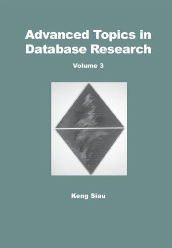 Advanced Topics in Database Research (Advanced Topics in Database Research Series) by Siau, Keng published by Idea Group Pub [ Hardcover ] (9781591400981) by [???]