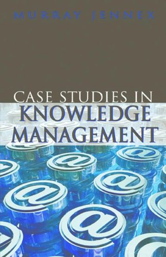 Beispielbild fr Case Studies In Knowledge Management zum Verkauf von Ammareal
