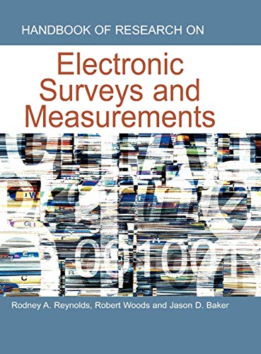 9781591407928: Handbook Of Research On Electronic Surveys And Measurements