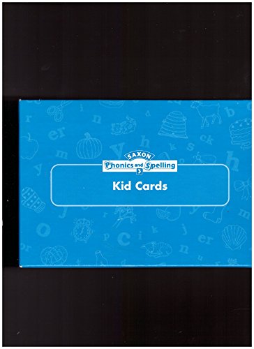 Imagen de archivo de Saxon Phonics And Spelling 3: Kids Cards: Packaged Set: Original Wraps (2002 Copyright) a la venta por ~Bookworksonline~