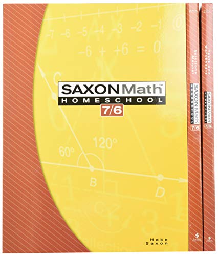 9781591413493: Saxon Math 7/6 Homeschool: Complete Kit 4th Edition