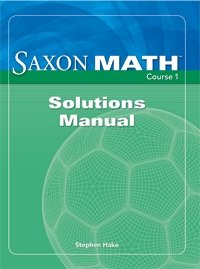 9781591418177: Math Course 1 Solution Manual