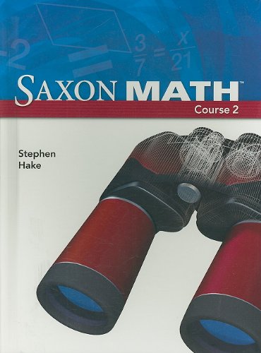 Beispielbild fr Saxon Math Course 2 zum Verkauf von TextbookRush