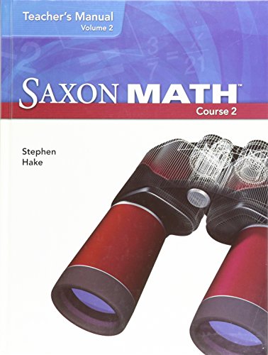 Beispielbild fr Saxon Math Course 2 (2) zum Verkauf von BooksRun