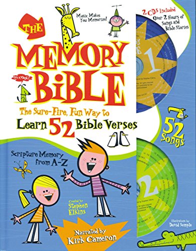 Beispielbild fr The Memory Bible: The Sure-Fire Way to Learn 52 Bible Verses zum Verkauf von Ergodebooks