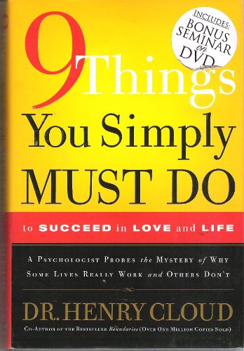 Beispielbild fr 9 Things You Must Do : A Psychologist Learns from His Patients What Really Works and What Doesn't zum Verkauf von Better World Books