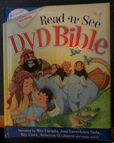 9781591454861: Read-n-See DVD Bible: Narrated by: Max Lucado, Joni Erickson Tada, Twila Paris, Rebecca St. James, Roy Clark and Others