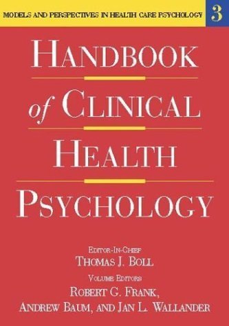 9781591471066: Handbook of Clinical Health Psychology: v.3 (Handbook of Clinical Health Psychology: Models and Perspectives in Health Psychology)