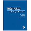 Imagen de archivo de Thesaurus of Psychological Index Terms: 30th Anniversary 1974-2004 a la venta por HPB-Red