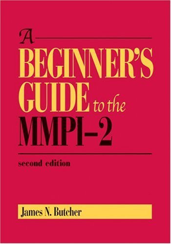 Beispielbild fr A Beginner's Guide to the MMPI-2 zum Verkauf von Better World Books