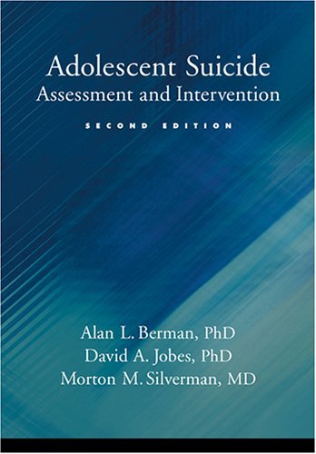 Imagen de archivo de Adolescent Suicide: Assessment and Intervention (2nd Edition) a la venta por Decluttr