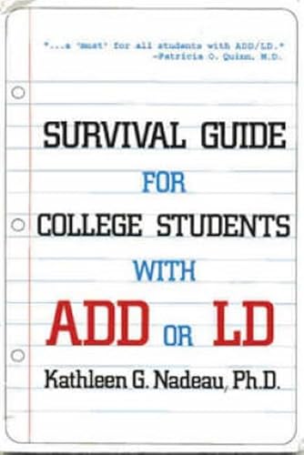 Beispielbild fr Survival Guide for College Students with ADHD or LD zum Verkauf von Wonder Book