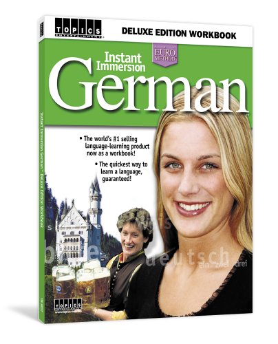 Beispielbild fr Instant Immersion German: Deluxe Edition Workbook (German Edition) zum Verkauf von Wonder Book