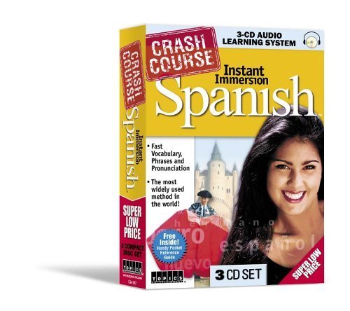 Beispielbild fr Instant Immersion Spanish Crash Course (Spanish Edition) zum Verkauf von HPB-Diamond