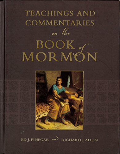 Imagen de archivo de Teachings and Commentaries on the Book of Mormon a la venta por Half Price Books Inc.