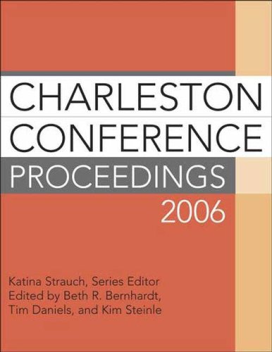 Stock image for Charleston Conference Proceedings 2006 for sale by Mispah books