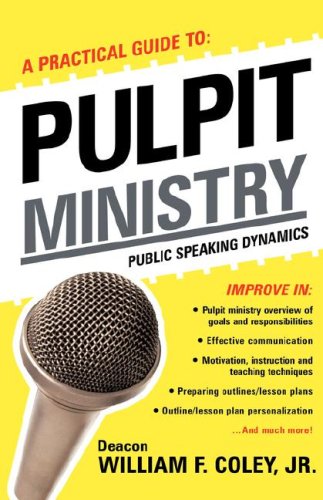 Imagen de archivo de A Practical Guide to Pulpit Ministry a la venta por Chiron Media