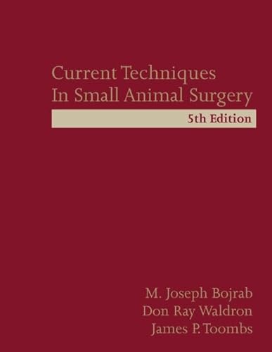 Imagen de archivo de Current Techniques in Small Animal Surgery a la venta por HPB-Red