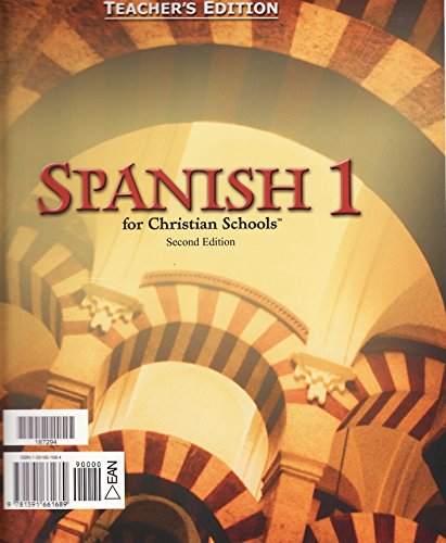 9781591661689: Spanish 1 Teacher's Edition 2nd Edition