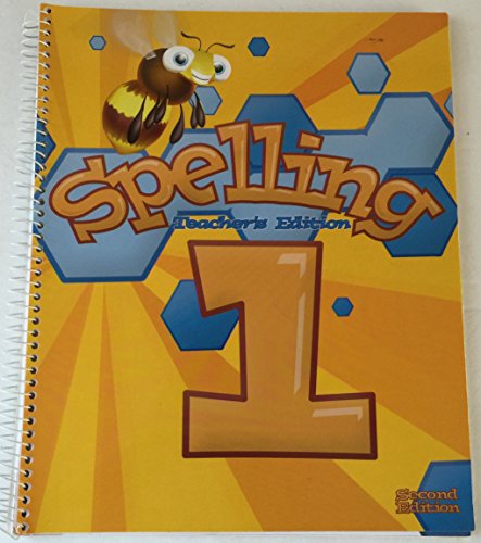 

Spelling Teacher Book Grd 1 3rd Edition
