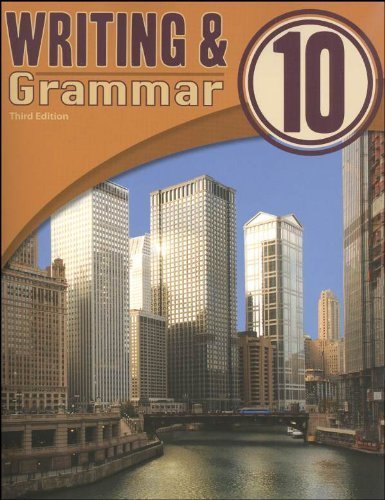 Beispielbild fr Writing and Grammar 10, Student Text zum Verkauf von Wonder Book