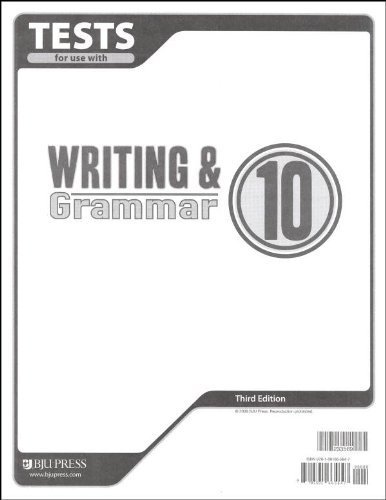 9781591665847: Writing Grammar 10 Testpack 3rd Edition
