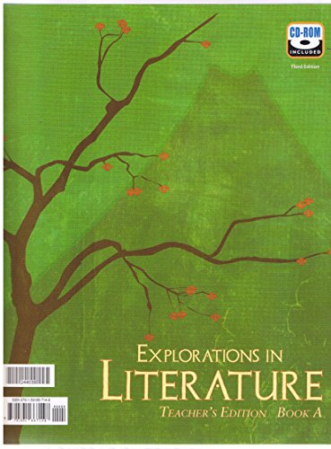 Stock image for Explorations in Literature, Teacher's Edition (2 Books) for sale by HPB Inc.