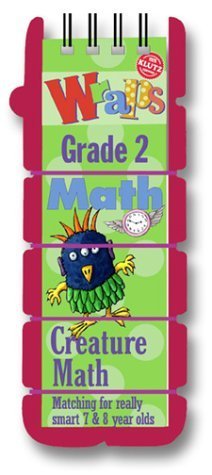 Wraps Math: Grade 2 : Creature Math : Matching for Really Smart 7 & 8 Year Olds (9781591740421) by Klutz
