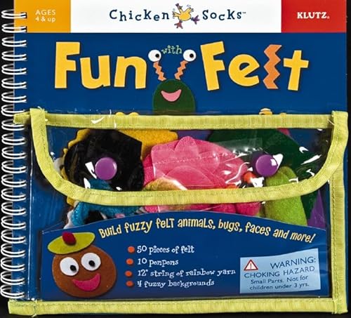 Stock image for Fun with Felt [With 50 Pieces Felt/10 Pompoms/12 String Rainbow Yarn] for sale by ThriftBooks-Dallas