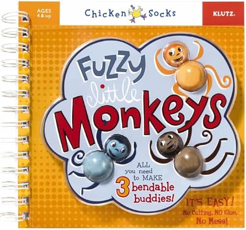 Fuzzy Little Monkeys (9781591746461) by Editors Of Klutz