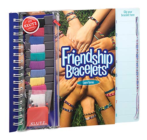 Beispielbild fr Klutz Friendship Bracelets Craft Kit Multicolored, 10.5" Length x 0.69" Width x 9" Height zum Verkauf von BooksRun