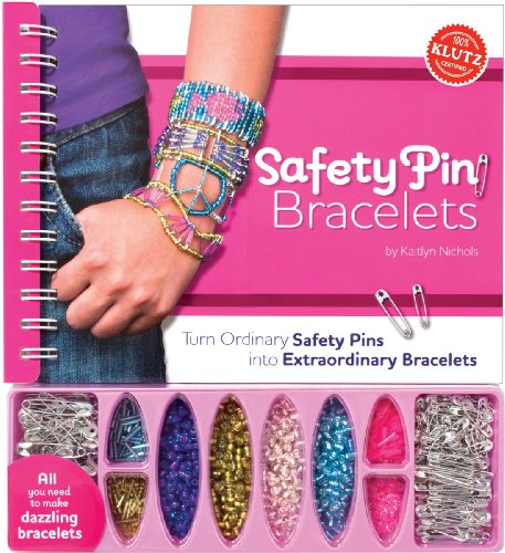 Imagen de archivo de Klutz Safety Pin Bracelets a la venta por Pieuler Store