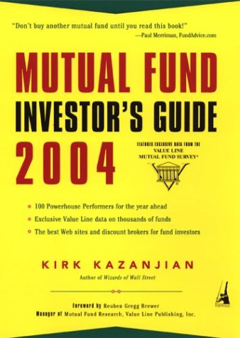 Beispielbild fr Mutual Fund Investor's Guide 2004 zum Verkauf von The Book Cellar, LLC