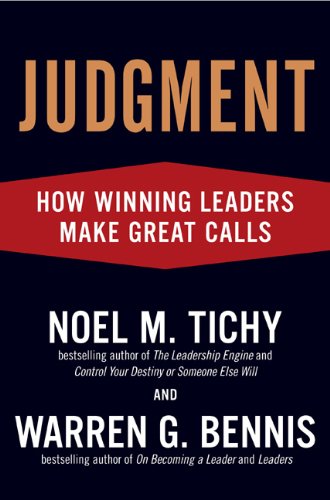 Beispielbild fr Judgment: How Winning Leaders Make Great Calls zum Verkauf von SecondSale