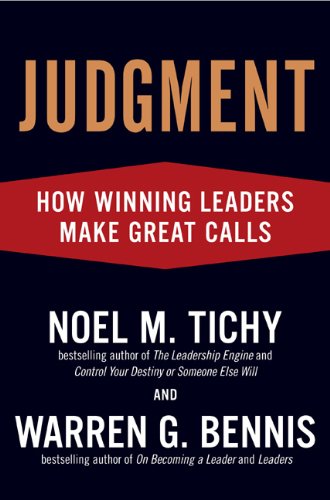 Stock image for Judgment: How Winning Leaders Make Great Calls for sale by SecondSale