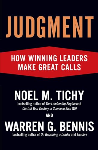 Stock image for Judgment: How Winning Leaders Make Great Calls for sale by Wonder Book