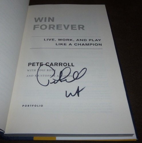 9781591843238: Win Forever: Live, Work, and Play Like a Champion