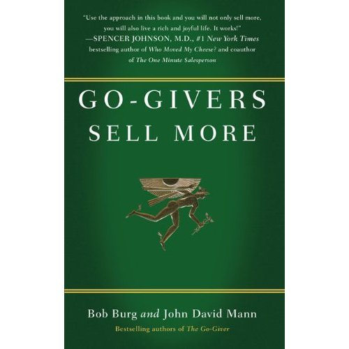 Beispielbild fr Go-Givers Sell More (Go-Giver) zum Verkauf von HPB-Ruby