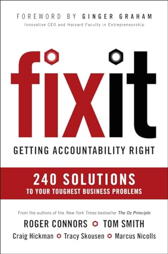 Beispielbild fr Fix It : Getting Accountability Right zum Verkauf von Better World Books