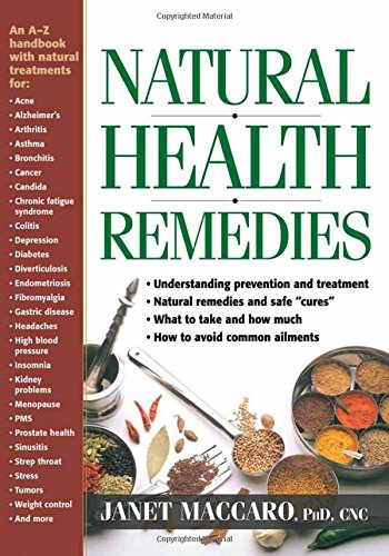 Imagen de archivo de Natural Health Remedies: An A-Z Handbook with Natural Treatments a la venta por ThriftBooks-Atlanta