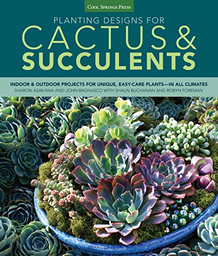 Stock image for Planting Designs for Cactus & Succulents: Indoor and Outdoor Projects for Unique, Easy-Care Plants--In All Climates for sale by ThriftBooks-Dallas