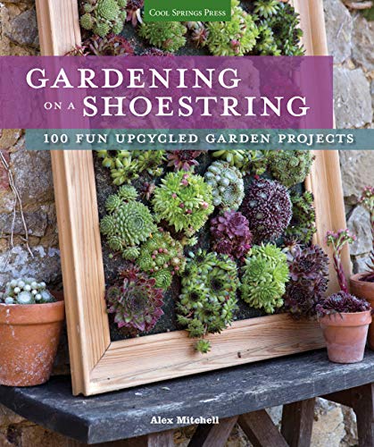 Beispielbild fr Gardening on a Shoestring: 100 Fun Upcycled Garden Projects zum Verkauf von HPB-Red