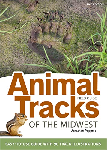 Stock image for Animal Tracks of the Midwest Field Guide : Easy-To-Use Guide with 55 Track Illustrations for sale by Better World Books: West