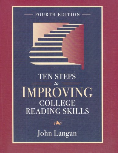 Stock image for Ten Steps to Improving College Reading Skills for sale by Ergodebooks