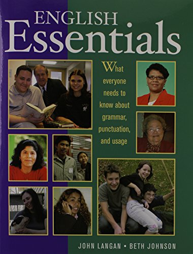 Imagen de archivo de English Essentials: What Everyone needs to Know About Grammar, Punctuation, and Usage a la venta por SecondSale