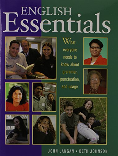 Stock image for English Essentials: What Everyone needs to Know About Grammar, Punctuation, and Usage for sale by Front Cover Books