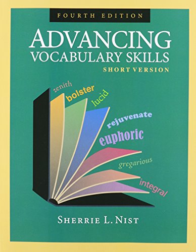 Imagen de archivo de Advancing Vocabulary Skills: Short Version a la venta por SecondSale