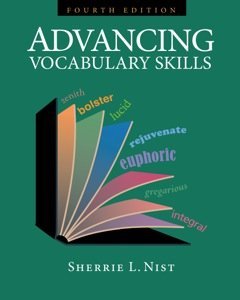 Beispielbild fr Advancing Vocabulary Skills (Vocabulary Skills Series) zum Verkauf von Jenson Books Inc