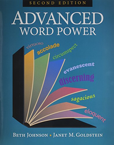 Imagen de archivo de Advanced Word Power a la venta por A Team Books