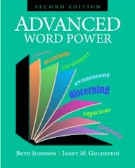 Beispielbild fr Advanced Word Power (Instructor's Edition) Second Edition zum Verkauf von Wonder Book